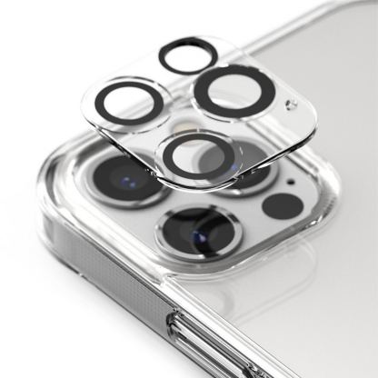 Ringke Camera Lens Glass - комплект 2 броя предпазни стъклени протектора за камерата на iPhone 12 Pro Max (прозрачен)