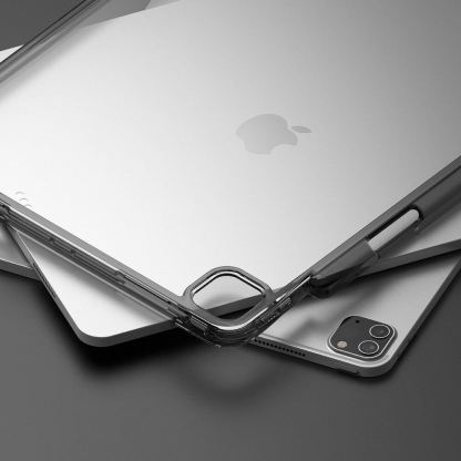 Ringke Fusion Case - удароустойчив хибриден кейс за iPad Pro 12.9 M1 (2021) (прозрачен) 9