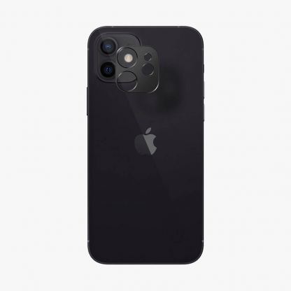 Ringke Camera Lens Glass - предпазна плочка за камерата на iPhone 12 (черен) 2