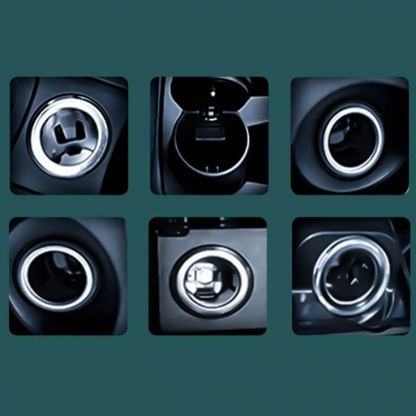 Baseus Golden Contactor Pro Quick Car Charger 40W (CCJD-03) - зарядно за кола с USB-A и USB-C изходи с технология за бързо зареждане (син) 17