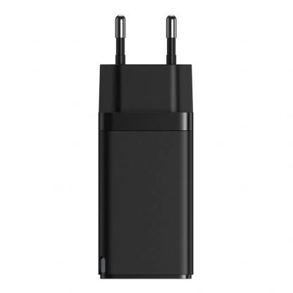 Baseus GaN 2 Pro Charger 65W (CCGAN2P-B01) - захранване за ел. мрежа за лаптопи, смартфони и таблети с USB и 2xUSB-C изходи с технология за бързо зареждане (черен) 2