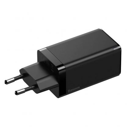 Baseus GaN 2 Pro Charger 65W (CCGAN2P-B01) - захранване за ел. мрежа за лаптопи, смартфони и таблети с USB и 2xUSB-C изходи с технология за бързо зареждане (черен) 9