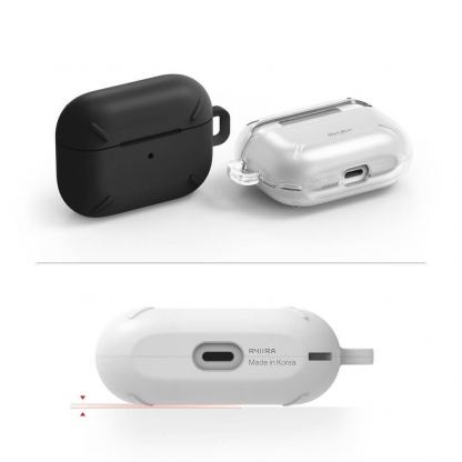 Ringke AirPods Pro Case - хибриден удароустойчив кейс за Apple AirPods Pro (прозрачен) 8