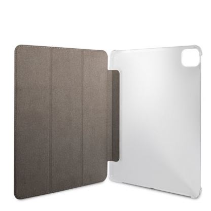 Guess Saffiano Folio Cover - дизайнерски кожен кейс и поставка за iPad Pro 11 M1 (2021), iPad Pro 11 (2020), iPad Pro 11 (2018) (розов) 4