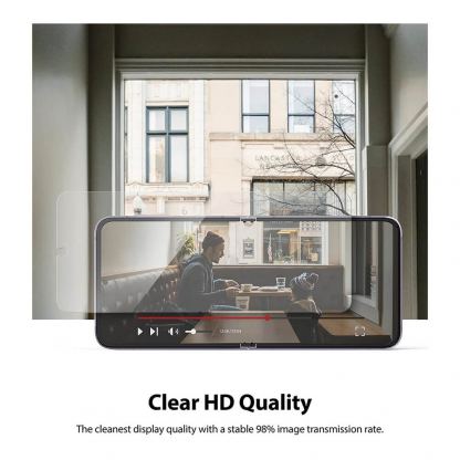 Ringke Invisible Defender Screen Protector - защитни покрития за дисплея на Samsung Galaxy Z Flip 3 (2 броя) 8