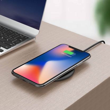 TeckNet EWC01032BA01 Wireless Charger 2 Pack - комплект от 2 броя поставки (пад) за безжично зареждане с технология за бързо зареждане (10W) за Qi съвместими устройства (черен) 8