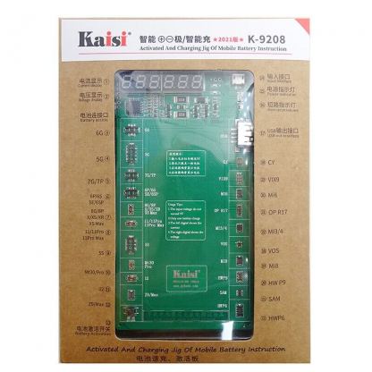Kaisi K-9208 2021 Intelligent Activation Charging Battery - тестер за батерии за смартфони 2