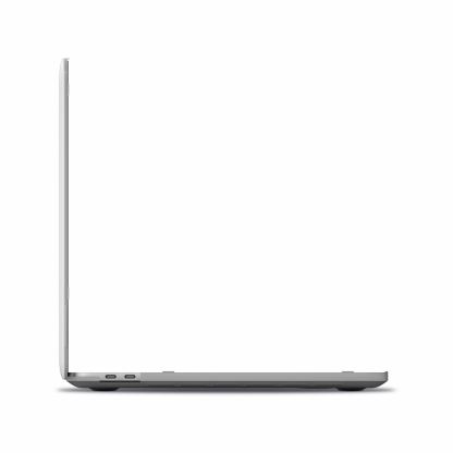 Next One Hardshell - качествен предпазен кейс за MacBook Pro 16 (прозрачен-мат) 2