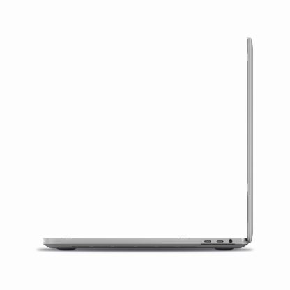 Next One Hardshell - качествен предпазен кейс за MacBook Pro 16 (прозрачен-мат) 3