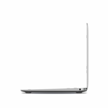 Next One Hardshell - качествен предпазен кейс за MacBook Air 13 (2018-2020) (прозрачен-мат) 3
