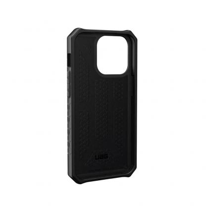 Urban Armor Gear Monarch Case - удароустойчив хибриден кейс за iPhone 13 Pro (черен-карбон) 6