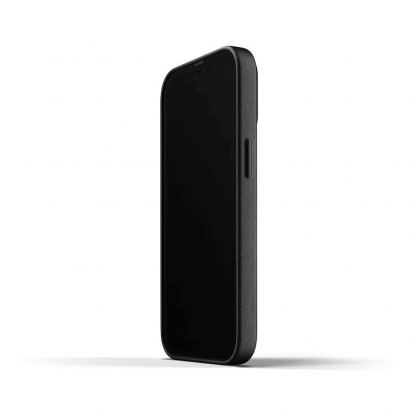 Mujjo Full Leather Case - кожен (естествена кожа) кейс за iPhone 13 Pro Max (черен) 4