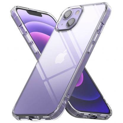 Ringke Fusion Crystal Case - хибриден удароустойчив кейс за iPhone 13 (прозрачен) 2