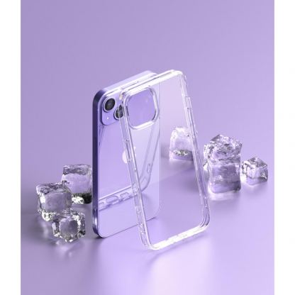 Ringke Fusion Crystal Case - хибриден удароустойчив кейс за iPhone 13 (прозрачен) 4