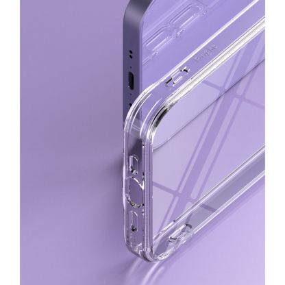 Ringke Fusion Crystal Case - хибриден удароустойчив кейс за iPhone 13 (прозрачен) 7
