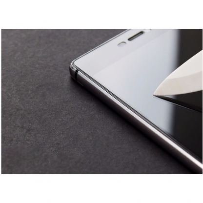 3mk FlexibleGlass Screen Protector - хибридно стъклено защитно покритие за дисплея на iPhone 13 mini (прозрачен) 5