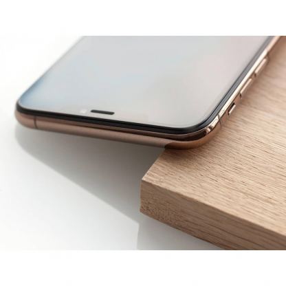 3MK HardGlass Max Full Screen Tempered Glass - калено стъклено защитно покритие за дисплея на iPhone 13 mini (черен-прозрачен) 3