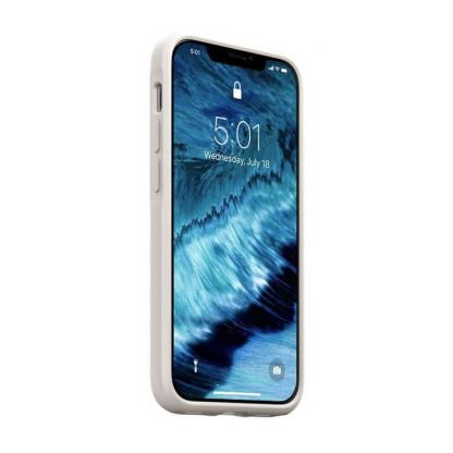 Nomad Leather Rugged Case - кожен (естествена кожа) кейс за iPhone 12 mini (бежов) 4