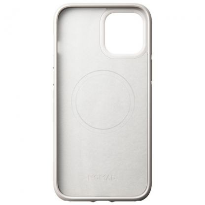 Nomad Leather MagSafe Rugged Case - кожен (естествена кожа) кейс с MagSafe за iPhone 12 Pro Max (бежов) 6