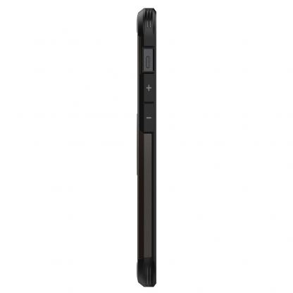 Spigen Tough Armor Case - хибриден кейс с най-висока степен на защита за iPhone 12 mini (тъмносив) 8