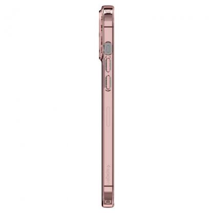 Spigen Crystal Flex Case - тънък качествен силиконов (TPU) калъф за iPhone 12 Pro Max (розов)  6