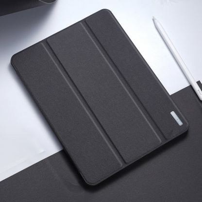 DUX DUCIS Domo Tablet Case - полиуретанов кейс с поставка и отделение за Apple Pencil 2 за iPad Pro 11 M1 (2021), iPad Pro 11 (2020), iPad Pro 11 (2018) (черен) 17