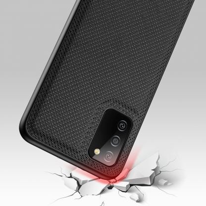 Dux Ducis Fino Series Case - хибриден удароустойчив кейс за Samsung Galaxy A02s (черен) 6