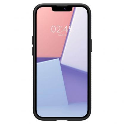 Spigen Liquid Air Case - силиконов (TPU) калъф с висока степен на защита за iPhone 13 mini (черен) 4