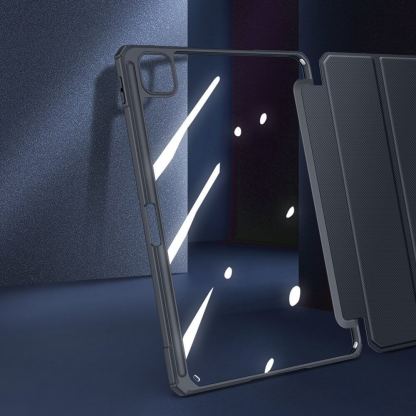 DUX DUCIS Toby Tablet Case - хибриден удароустойчив кейс с отделение за Apple Pencil 2 за iPad Pro 11 M1 (2021), iPad Pro 11 (2020), iPad Pro 11 (2018) (черен) 7