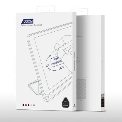 DUX DUCIS Osom TPU Gel Tablet Cover - термополиуретанов (TPU) кейс и поставка за iPad Pro 12.9 M1 (2021) (черен) 5