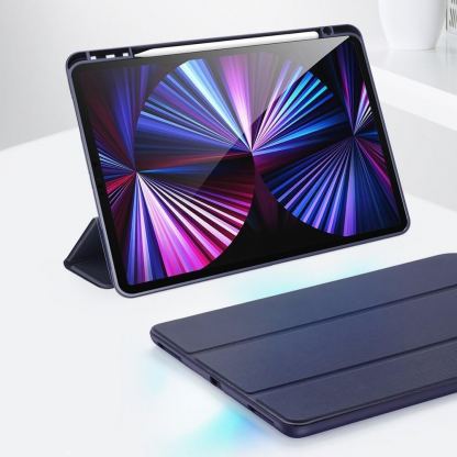 DUX DUCIS Osom TPU Gel Tablet Cover - термополиуретанов (TPU) кейс и поставка за iPad Pro 12.9 M1 (2021) (черен) 12
