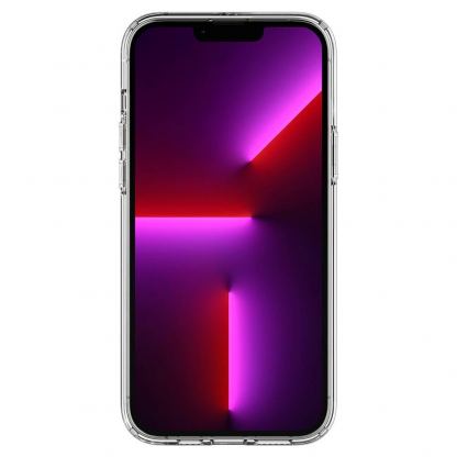 Spigen Ultra Hybrid MagSafe Case - хибриден кейс с висока степен на защита с MagSafe за iPhone 13 Pro Max (сив-прозрачен)  5