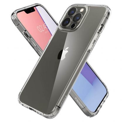 Spigen Ultra Hybrid Case - хибриден кейс с висока степен на защита за iPhone 13 Pro (прозрачен) 7