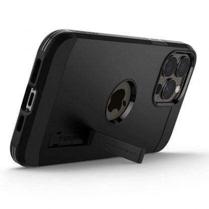 Spigen Tough Armor Case - хибриден кейс с най-висока степен на защита за iPhone 13 Pro (черен) 5