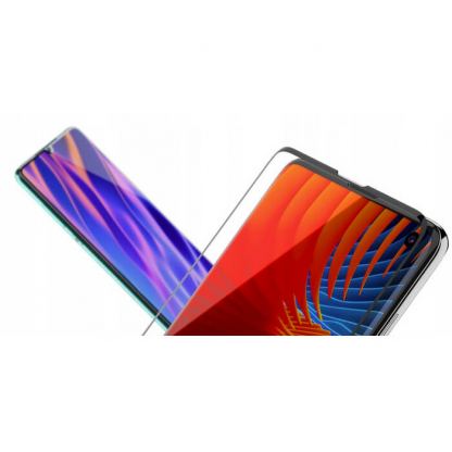 Green Cell Clarity 3D Full Cover Glass - калено стъклено защитно покритие за целия дисплей на Xiaomi Redmi Note 9 Pro (черен-прозрачен) 6