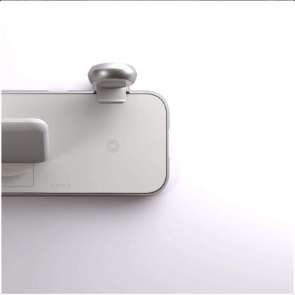 Zens Aluminium 4in1 Wireless Charger ZEDC15W/00 20W - тройна станция за безжично зареждане на Qi съвместими устройства, Apple Watch и допълнителен USB порт (бял) 5