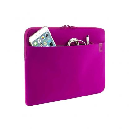 Tucano Top Second Skin - неопренов калъф за MacBook Pro Touch Bar 15 (розов) 4