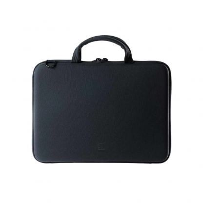 Tucano Dark Slim Bag - практична чанта с дръжки за MacBook Pro 13, MacBook Air 13 и лаптопи до 14 инча (черен) 3