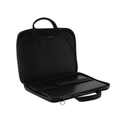 Tucano Dark Slim Bag - практична чанта с дръжки за MacBook Pro 13, MacBook Air 13 и лаптопи до 14 инча (черен) 6