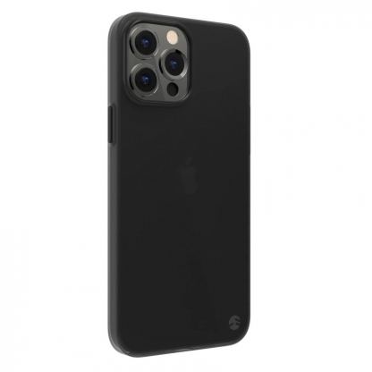 SwitchEasy 0.35 UltraSlim Case - тънък полипропиленов кейс 0.35 мм. за iPhone 13 Pro Max (черен-прозрачен) 4