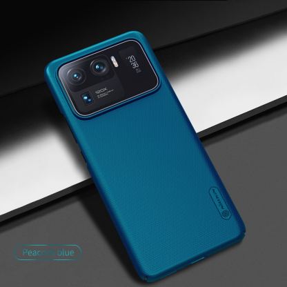 Nillkin Super Frosted Shield Case - поликарбонатов кейс за Xiaomi Mi 11 Ultra (син) 3