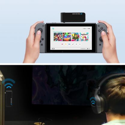 4smarts Bluetooth Audio Transmitter B9 - безжичен блутут аудио адаптер, чрез който можете да прехвърлите звука от телевизор или компютър към слушалки или аудио система 3