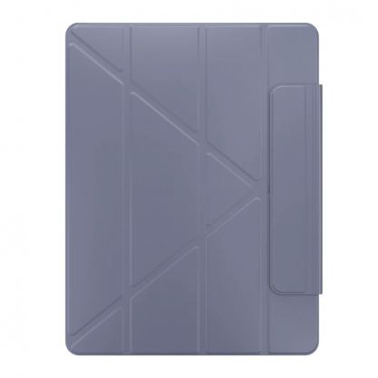 SwitchEasy Origami Case - полиуретанов кейс и поставка за iPad Pro 12.9 M1 (2021), iPad Pro 12.9 (2020), iPad Pro 12.9 (2018) (син) 2