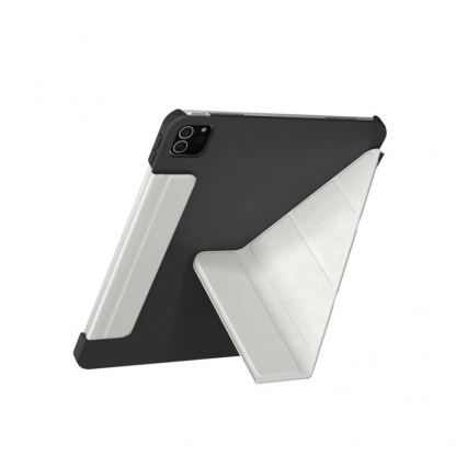 SwitchEasy Origami Case - полиуретанов кейс и поставка за iPad Pro 12.9 M1 (2021), iPad Pro 12.9 (2020), iPad Pro 12.9 (2018) (черен) 3
