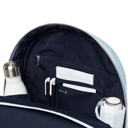 Knomo Beauchamp Laptop Backpack - раница за MacBook и преносими компютри до 14 инча (светлосин) 3