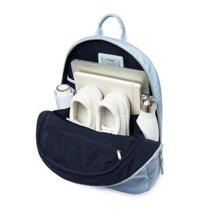 Knomo Beauchamp Laptop Backpack - раница за MacBook и преносими компютри до 14 инча (светлосин) 4