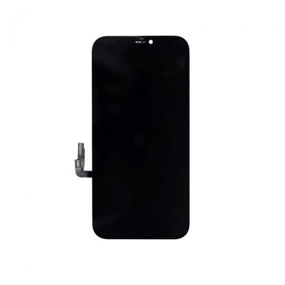 Apple iPhone 12 Display Unit - оригинален резервен дисплей за iPhone 12 (пълен комплект) - черен (със следи от употреба)