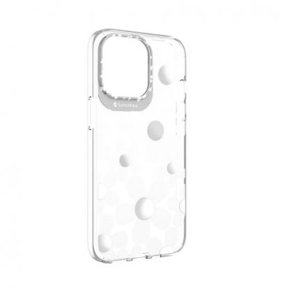 SwitchEasy Artist Fleur Case - дизайнерски хибриден удароустойчив кейс за iPhone 13 Pro (прозрачен)  4