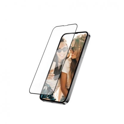 SwitchEasy Glass Pro Full Cover Tempered Glass - калено стъклено защитно покритие за дисплея на iPhone 13 mini (черен-прозрачен) 2
