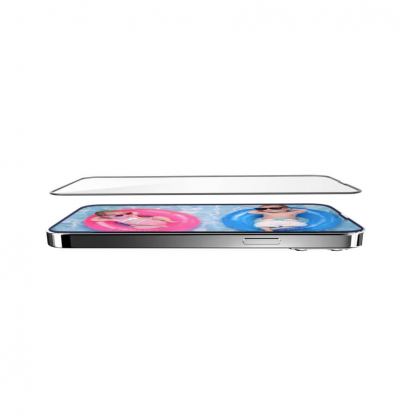 SwitchEasy Glass Pro Full Cover Tempered Glass - калено стъклено защитно покритие за дисплея на iPhone 13 mini (черен-прозрачен) 3